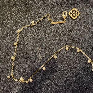 Kendra Scott Amelia Chain - Gold/Clear Crystal